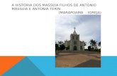 A História dos Massuia filhos de Antonio Massuia e Antonia Terin - terceira edição
