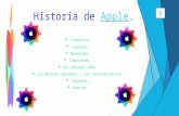 Historia de apple.