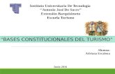 BASES CONSTITUCIONALES DEL TURISMO