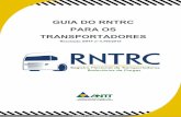 Guia Oficial do RNTRC para Transportadores