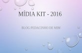 Mídia kit   2016