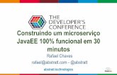 TDC SP 2016 - Construindo um microserviço Java 100% funcional em 30 minutos