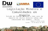 20160317 DW Debate: Modelo de legislação mineira - José Tiago Catito
