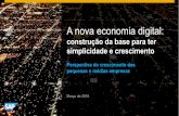 SAP - A nova economia digital, perspectiva do crescimento das pequenas e médias empresas