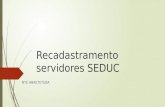 Recadastramento SEDUC-PA 2016