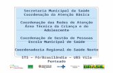 Seminário Desenvolvimento Infantil e Vínculos Familiares - Coordenadoria Regional de Saúde Norte - STS Fó/Brasilândia - UBS Vila Penteado