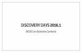 Booklet Discovery Days AIESEC em Balnerio Cambori 2016.1