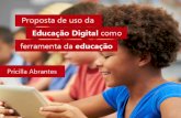 Apresentação de artigo: proposta do uso da educação digital como ferramenta da educação