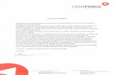 Cartas Recomendação Taskforce