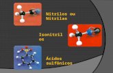 Funções Orgânicas Nitrogenadas e Sulfuradas