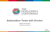 TDC São Paulo 2016 - Automation Test With Docker