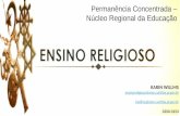 Conteúdos e sugestões de Ensino Religioso