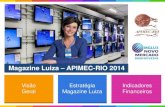 Magazine Luiza – APIMEC-RIO 2014