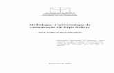 Mediologia: a epistemologia da comunicação em Régis Debray Ana ...