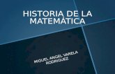 Historia de la matemática
