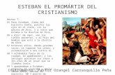 Esteban el promártir del cristianismo