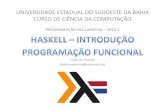 Haskell - Introdução