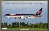 Visita ao avião de Donald Trump