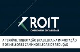 A Terrível Tributação Brasileira na Importação e os melhores caminhos legais de redução
