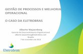 Alberto Wajzenberg (Eletrobras) – Gestão de Processos e Melhoria Operacional