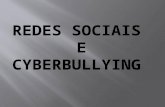Redes sociais e cyberbullying