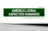 Modulo 11  - América Latina: aspectos humanos