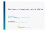 Arbitragem: contratos de energia elétrica - Seminário OAB