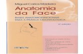 Anatomia da Face - Bases Anatomofuncionais para a Prática dontológica - Miguel Carlos Madeira 6ª ed 231 Pág