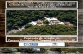 Proposta de criação do Parque Estadual do Taquari – Eldorado - SP