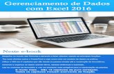 e-book Gerenciamento de dados com Excel 2016