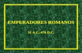 Numismática: emperadores romanos