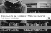 Ciencias del Aprendizaje y Constructivismo