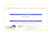 Certificado de participação wordpress