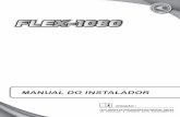 TEM Indústria eletrônica - Central de Alarme Flex-1080