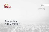 Pesquisa: Opinião pública sobre o vírus Zika