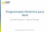 PHP Aula 06 - Include, Require e Querystring