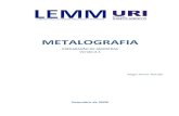 Apostila de metalografia   preparação de amostras - colpaert