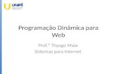 Programação Dinâmica para Web - 2016.1 - Aula 3