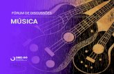 A cadeia produtiva de Música em Goiás