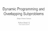 Python Brasil 12 - Overlapping Subproblems