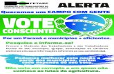 Panfleto voto conciente - Eleições Municipais 2016