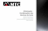 William Soares - Otimização - Combinações das técnicas de teste