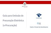 Guia para emissao de procuracao eletronica via eCAC