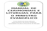 Manual de cerimonias para o ministro evangélico - Pr Gesiel de Souza Oliveira