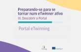 Getting ready to become an active eTwinner: Discover the Portal - PT