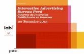 Informe de inversion publicitaria en internet   iab peru - 2015 semestre 1 para internet