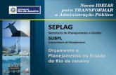 SEPLAG – Orçamento e planejamento no estado do Rio de Janeiro Recurso