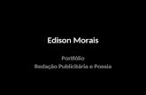 Portfolio Edison Morais