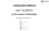 Lei nº 12.527 lei de acesso à informação esquematizada