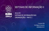 Sistemas de Informação 2 - Aula03 - cap2 parte1